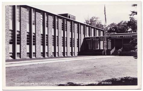 Lake County Oregon Courthouse Postcards