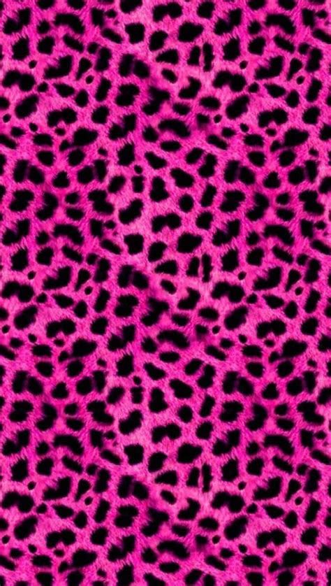 Pink Leopard Print Wallpaper