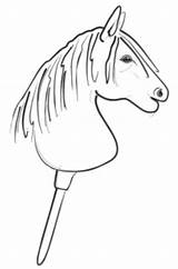 Kolorowanka hobby horse  Hobby Horses sketch template