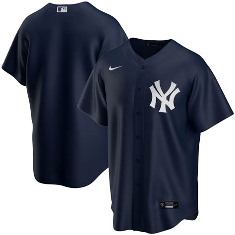 New York Yankees Nike Alternate 2020 Replica Team Jersey - Navy ...