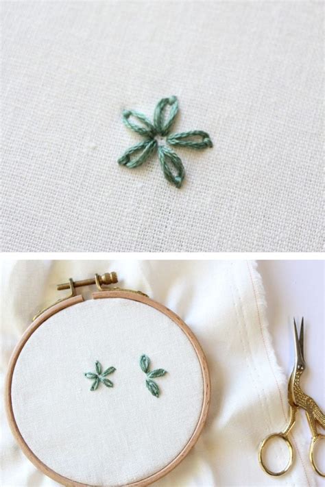 How To Do The Lazy Daisy Chain Stitch