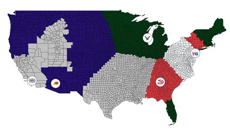 Playoff Imperialism Map (pt. 11) : nba