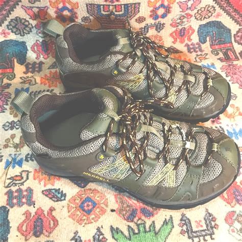 Merrell Hiking Shoe Vibram Soles - Gem