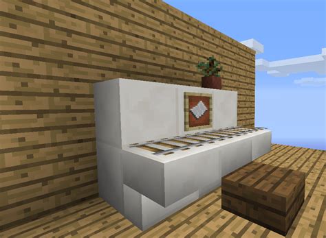 [Detail] Fancy White Piano using Quartz blocks : r/Minecraft