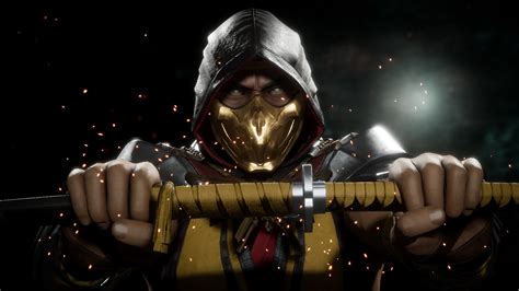 Scorpion, Mortal Kombat 11, 4K, #177 Wallpaper PC Desktop