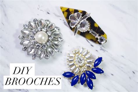 DIY Brooch | Brooch diy, Brooch, Jewelry