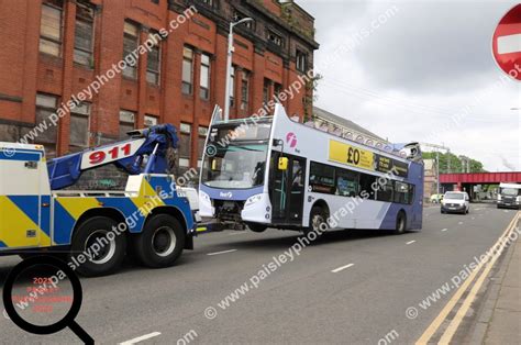 Photos Show Extent Of Damage To Glasgow Bus – Paisley Photographs