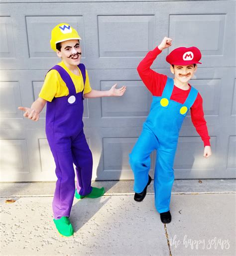 Diy Mario And Luigi Costumes / How To Make Mario And Luigi Costumes ...