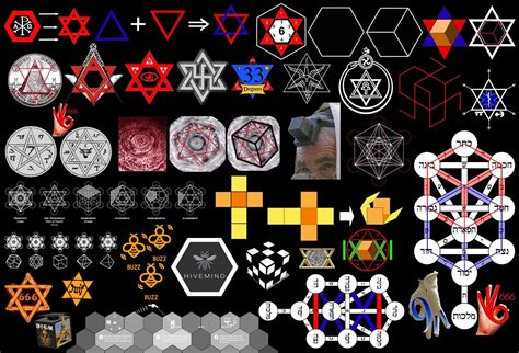 Black Cube of Saturn - Hexagram - Star of Remphan - Seal of Solomon 666 ...