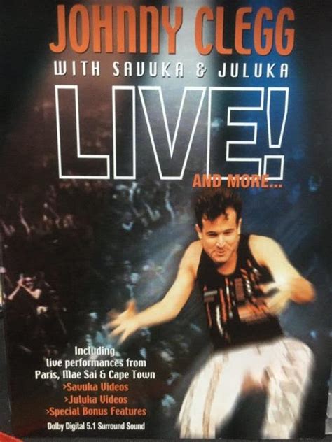 Folk - DVD - Johnny Clegg with Savuka & Juluka Live was sold for R125 ...