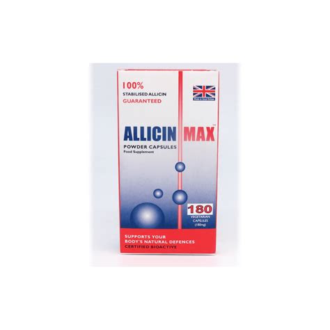 AllicinMAX® 180 Capsules - Bawtry Natural Health