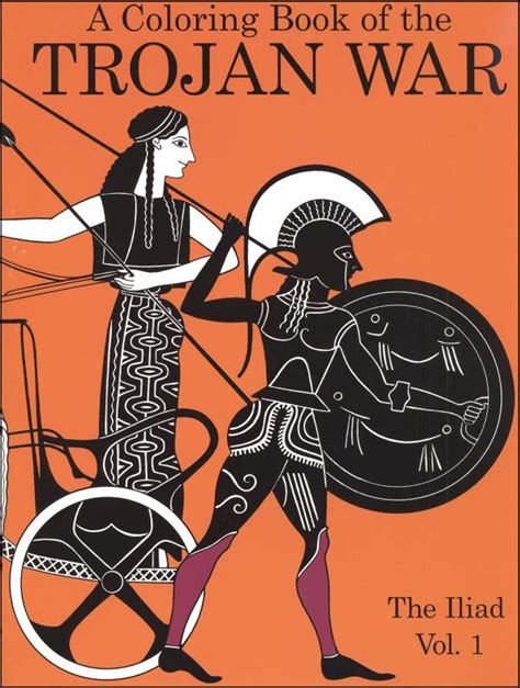 Coloring Book of Trojan War: Iliad Vol. 1 | Trojan war, Coloring books, Books