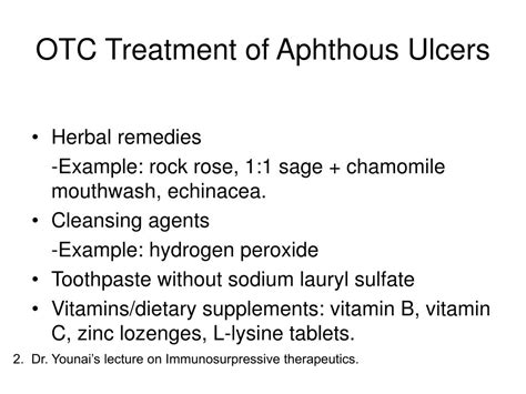 PPT - Oral Medicine Block Presentation: Aphthous Ulcers PowerPoint ...