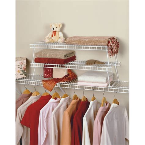 ClosetMaid 36-in x 8.5-in x 11.75-in White Wire Shelf Unit 51035 at ...