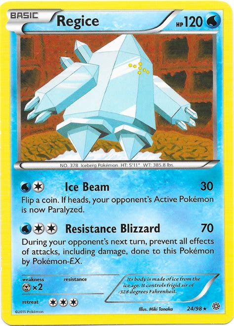 Regice -- Ancient Origins Pokemon Card Review | PrimetimePokemon's Blog