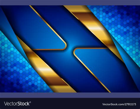 Luxurious premium blue abstract background Vector Image