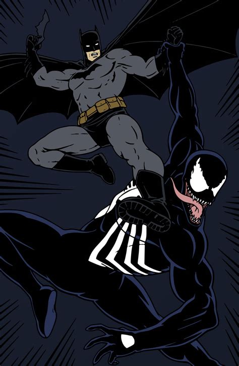 Batman vs. Venom by Brendan and Brian Fraim by edCOM02 on DeviantArt