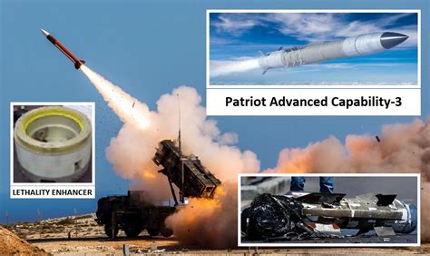 The Patriot PAC-3 missile interceptor features a lethality enhancer ...