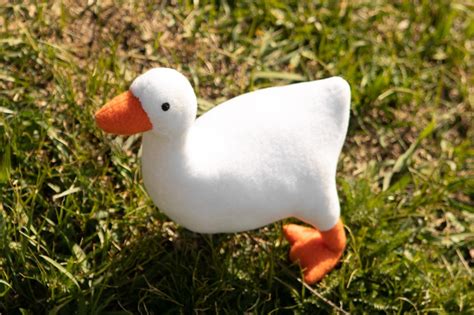 Goose Plush Inspired by Untitled Goose Game Plush Handmade - Etsy