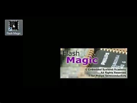 #2 How to use Flash Magic Software for COM Port or Serial Communication ...