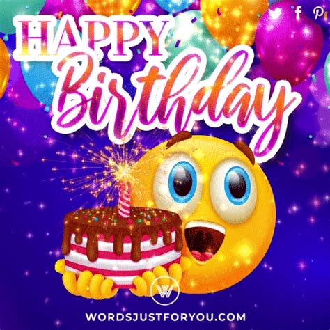 50+ Happy Birthday Cake Gif - 7830 » WordsJustforYou.com