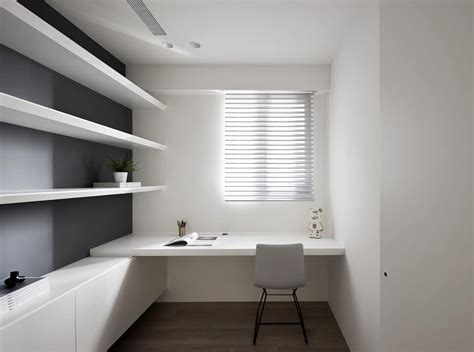 25 Minimalist Home Office Designs For Stylish Workspace | 홈 오피스 디자인 ...