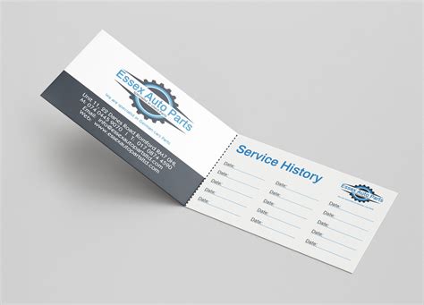 Perforated Business Cards – Silverline Graphics