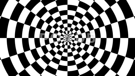 Black And White Optical Illusions