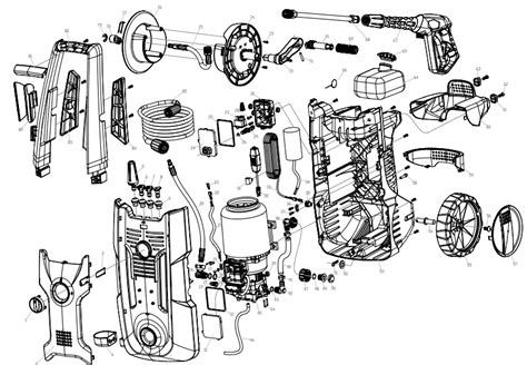 GREENWORKS Pressure Washer Parts, Breakdown & Owners Manual