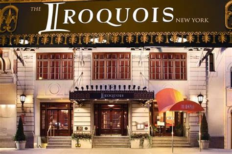 The Iroquois New York Hotel | Nyc hotels, New york hotels, Small luxury hotels