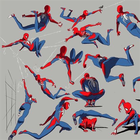 Some glorified Spider-Man PS4 gesture drawings. I haven’t done gestures ...