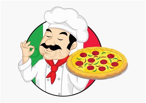 Pizza Italian Man Clipart Free Transparent Png - Pizza Chef Clipart , Free Transparent Clipart ...