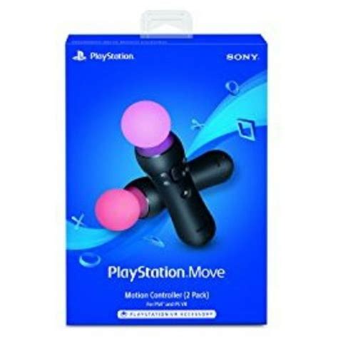 PS4 PSVR Move Motion Controller - Sony PlayStation Move Controller: 2 Pack (2018) - PS4 ...