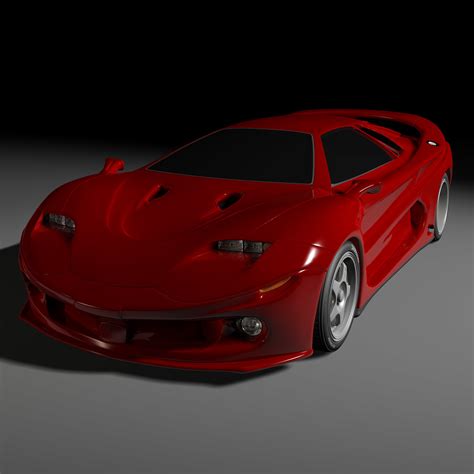 concept car 3d model