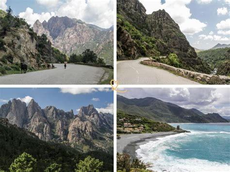 The Corsican mountains: Corte, roads, villages, waterfalls...