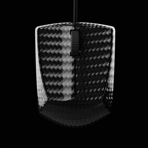 Zaunkoenig MK2 Carbon Fiber Mouse with Scroll Wheel | Mouse Pro