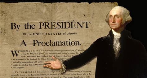 George Washington's Thanksgiving Proclamation from 1789