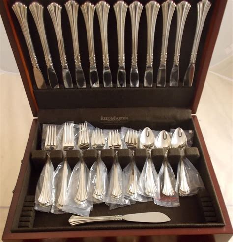 Eighteenth Century by Reed & Barton Sterling Silver Flatware Set Service 52 Pcs | eBay