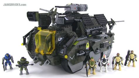 Mega Bloks Halo 2014 UNSC Elephant in-hand Review! 97381