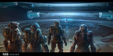 Halo 5: Guardians Concept Art by Sam Brown | Concept Art World