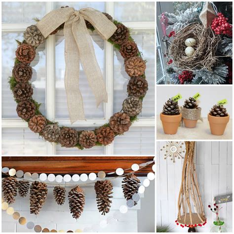 Natural Christmas Decor Ideas (aka Free Christmas Decorations!)