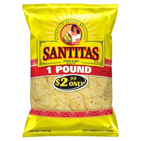 Santitas Tortilla Chips, 16.0 oz - Walmart.com - Walmart.com