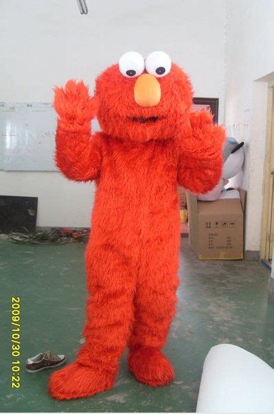 Elmo Red Costume Mascot $195.00 | Elmo costume, Mascot costumes, Adult outfits