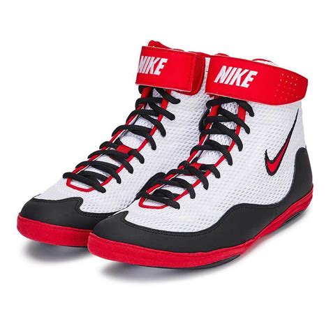 Size 9.5 - Nike Inflict 3 Sample White University Red for sale online ...