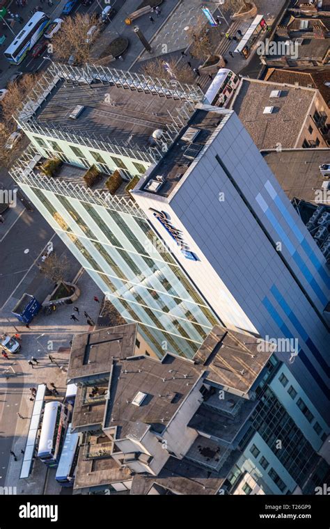 Radisson Blu Hotel, Bristol. Bristol from the air Stock Photo - Alamy