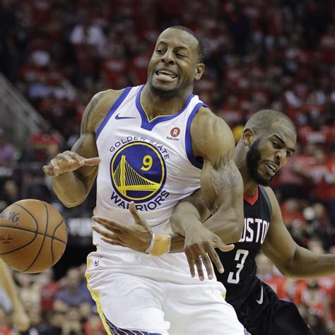 Andre Iguodala Won't Play in Game 7 vs. Rockets with Leg Injury | News, Scores, Highlights ...