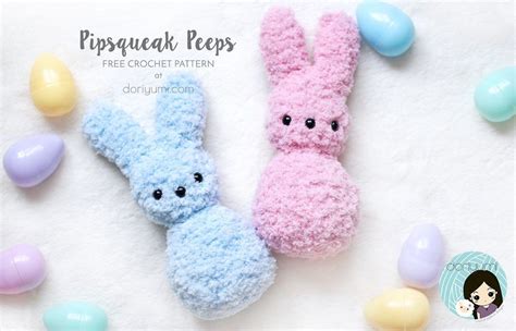 Pipsqueak Peeps~ free crochet pattern ~ | Easter crochet patterns, Crochet amigurumi free ...