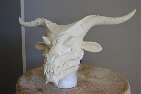 WIP Baphomet mask by RavenKing77 on DeviantArt