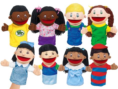 Let’s Talk! Kid Puppets - Complete Set at Lakeshore Learning