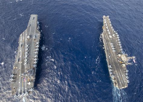 USS Gerald R. Ford conducts dual carrier ops with USS Harry S. Truman - Alert 5